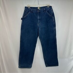 Vintage Wear Guard Cargo Lined Jeans Men’s 36x34 Baggy Cotton Blue